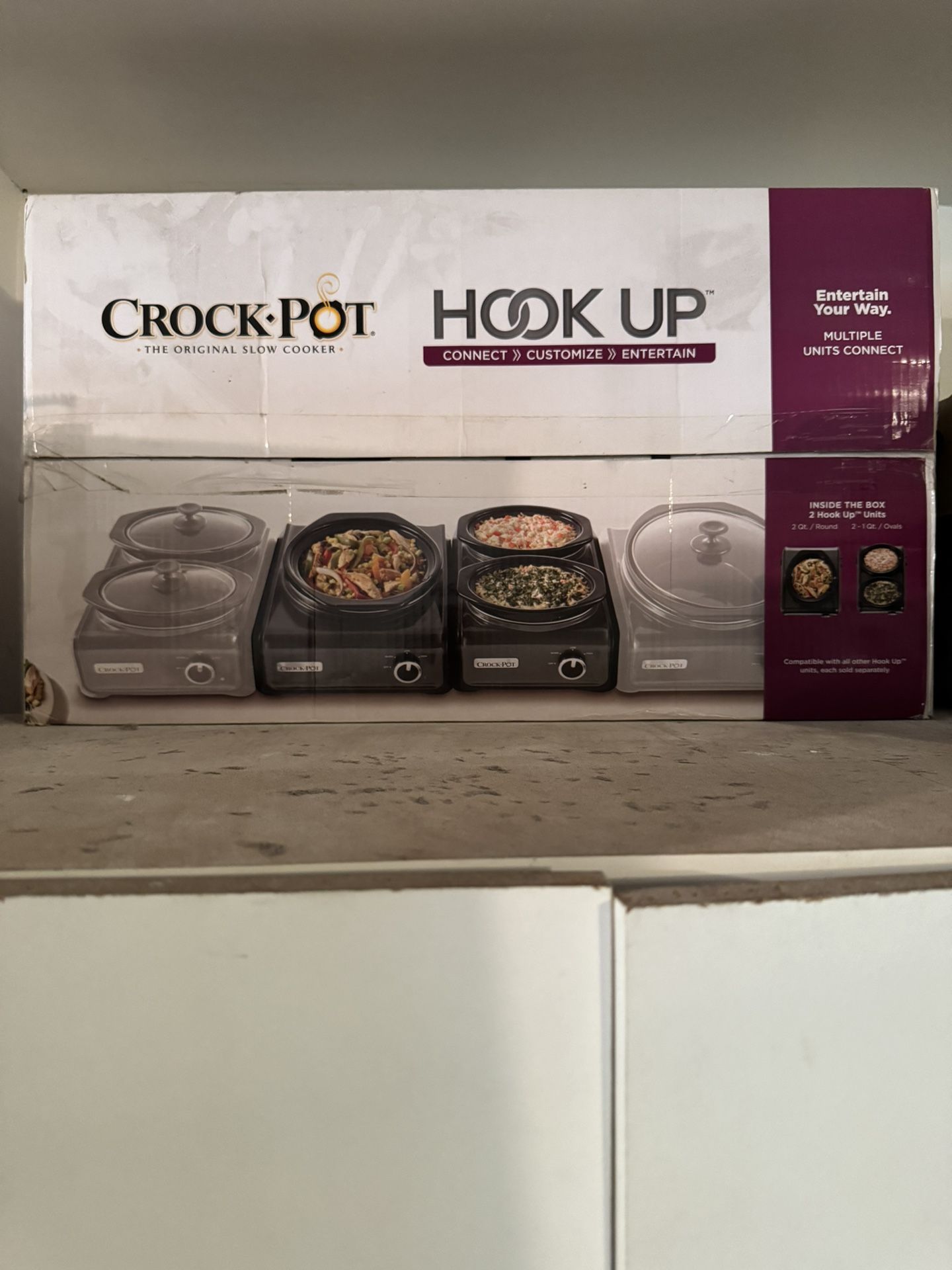 Food Saver, 2 single & triple Crockpot 