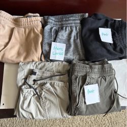 Men’s Shorts Pants Size Small , Large Each $5