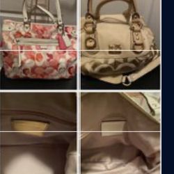 Authentic Coach purses
