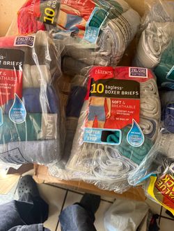 10pc hanes boxers