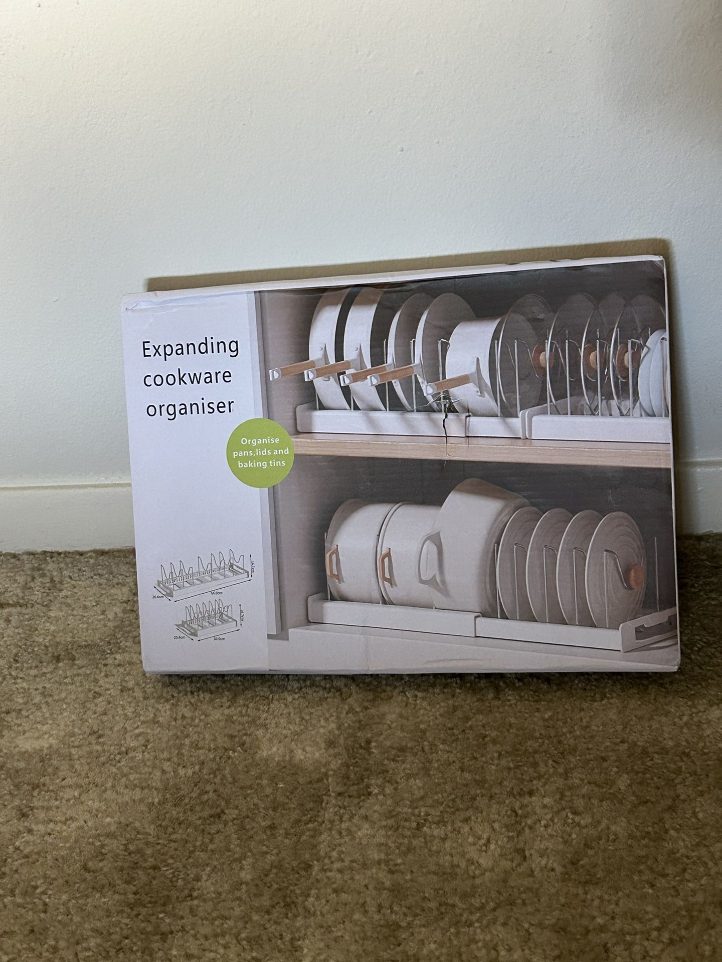 Expanding Cookware Organiser