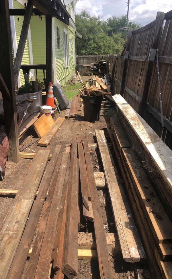 Reclaimed wood. Scrap lumber for projects. Make me an offer. Needs to be gone by tomorrow for
