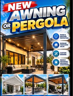 Need awning or pergola.