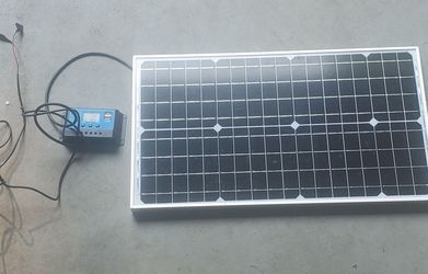 Solar Panel with Solar Charge Controller