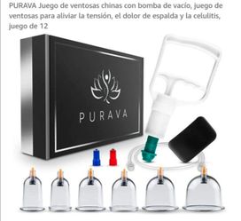 Purava 12-Piece Cupping Therapy Set