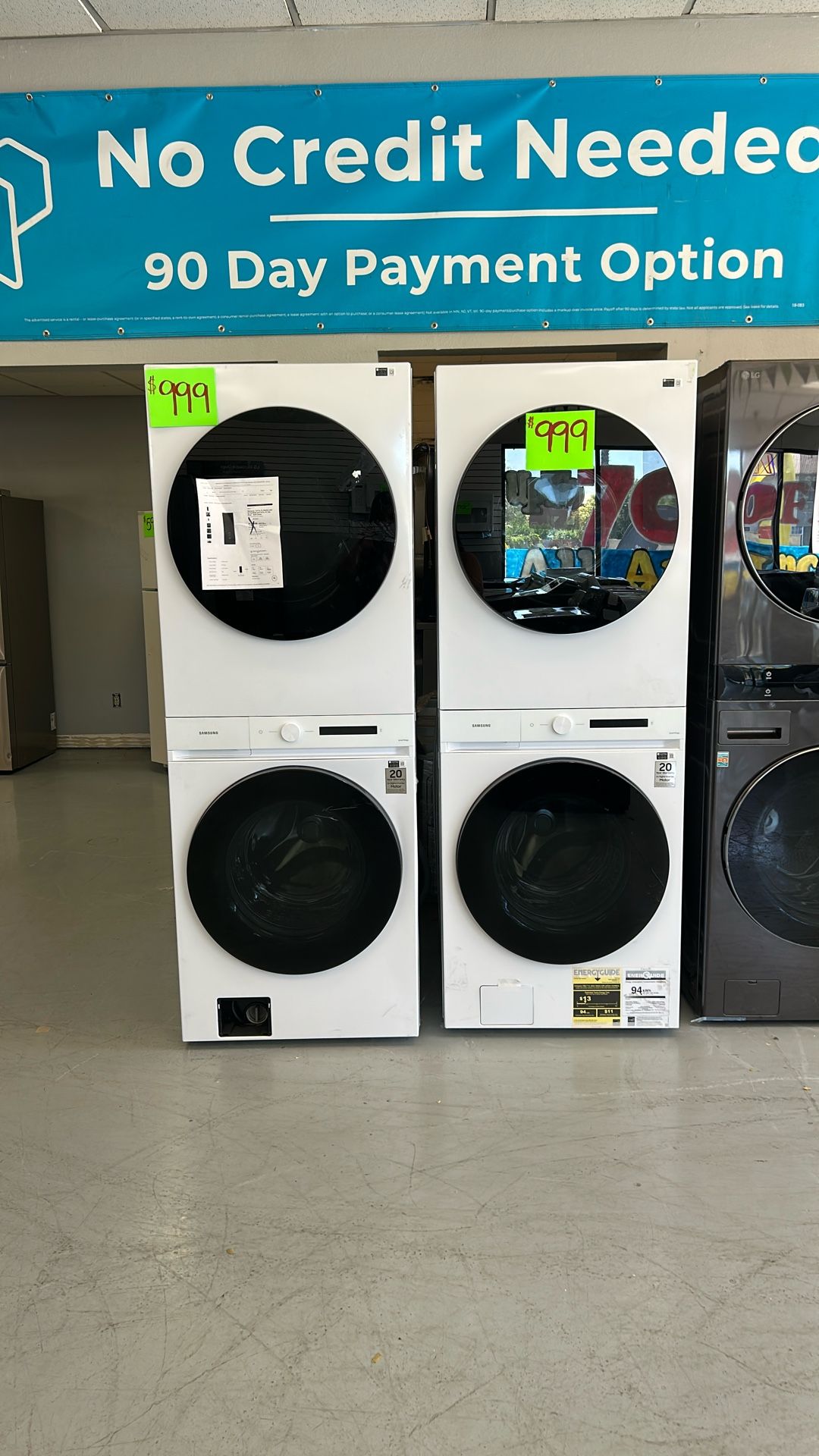 Samsung Wash Towers