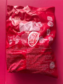 Burger King kitty unopened $5
