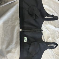 Motif Pumping Bra, Black Size: Large-plus 