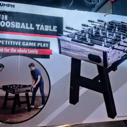 NEW   FOOSBALL   TABLE   $20