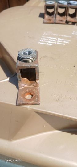 Copper mechanical lug