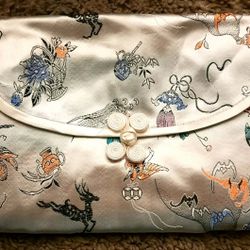 Beautiful Vintage Lingerie Stockings Purse $15