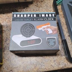 Laser Target Alarm Clock