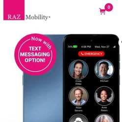 Cell Phone RAZ Memory Care Video Texting