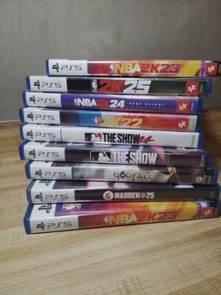 PLAYSTATION 5 VIDEOGAMES 🎮👈😎