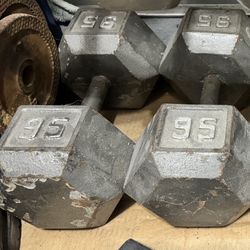 Hexagon Dumbbells 