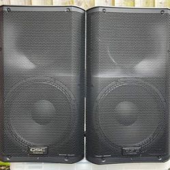 QSC K12 Powered Speakers Pair