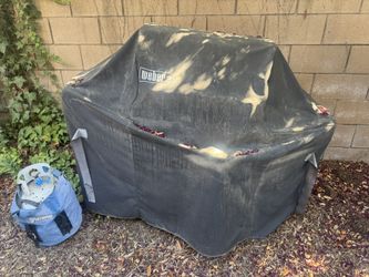 Weber Grill & Propane Tanks