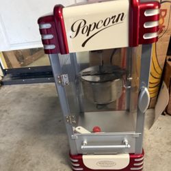 Mini pop corn machine 