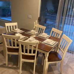 Dining Table Set For 6 
