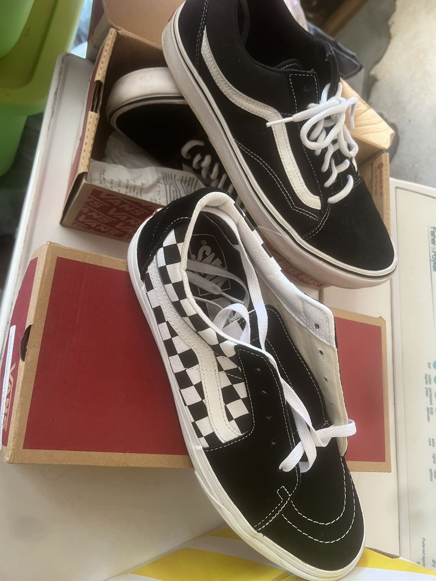 Vans Gently Used Size 11 And 11.5
