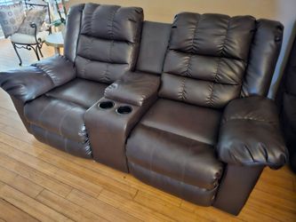 Leather Couch