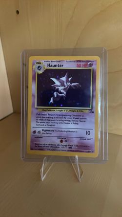 Holofoil Haunter - Fossil Pokemon Card