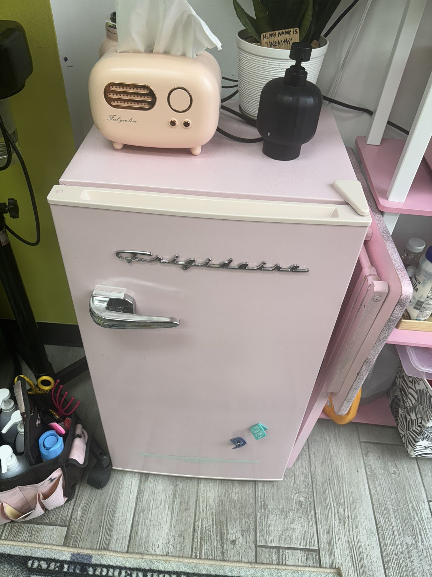 Pink Mini Fridge