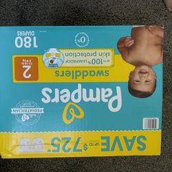 Pampers 180 Count Size 2 
