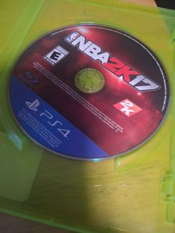 Nba 2k17 game for the ps4