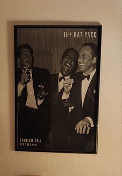 Rat Pack Godfather Marilyn Monroe Framed Poster
