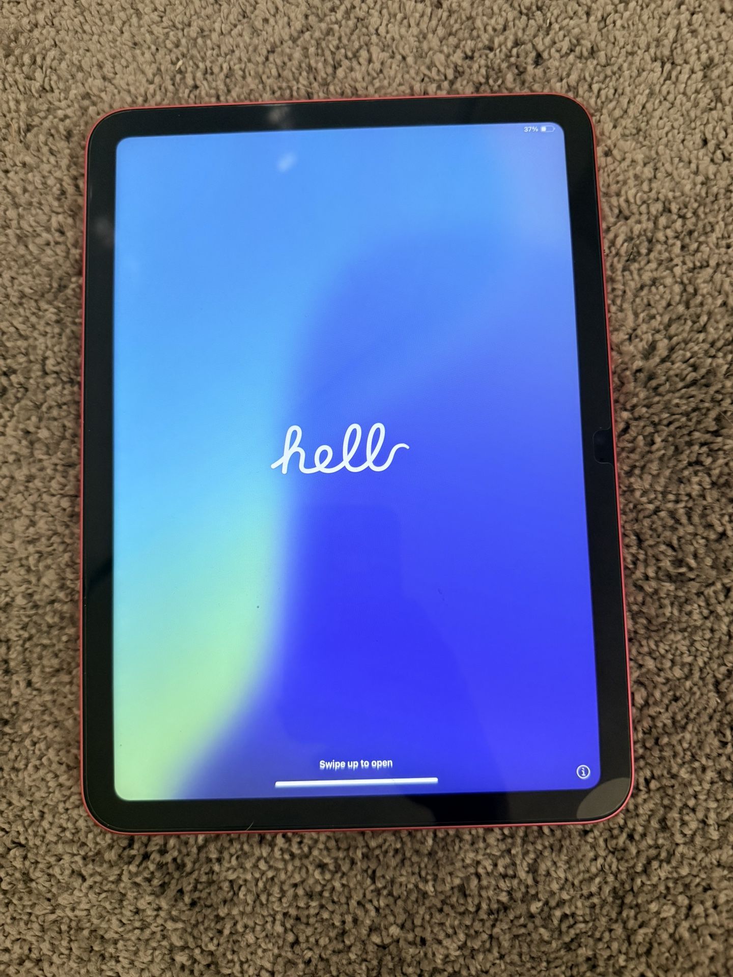 Pink iPad 10th Gen + Case! Flawless Screen