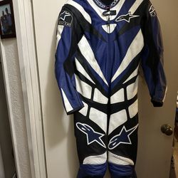 Full Leather Riding Suit