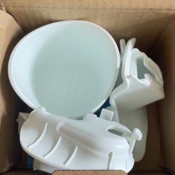 Clek drink-thingy for foonf and fllo - Car Seat Cup Holder - White