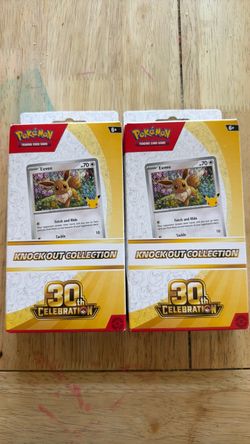 Pokemon 30th Knockout collection