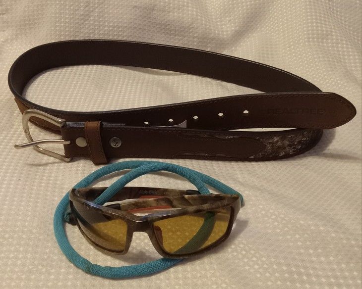 Realtree Leather Belt