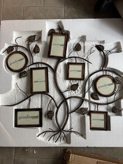 Grandinroad metal wall art/ picture frame