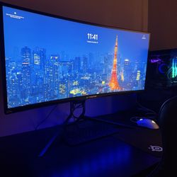 Acer Predator X34 Ultra Wide Curved Monitor 