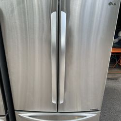 Lg  Counter Depth French Door Refrigerator (stainless Steel )