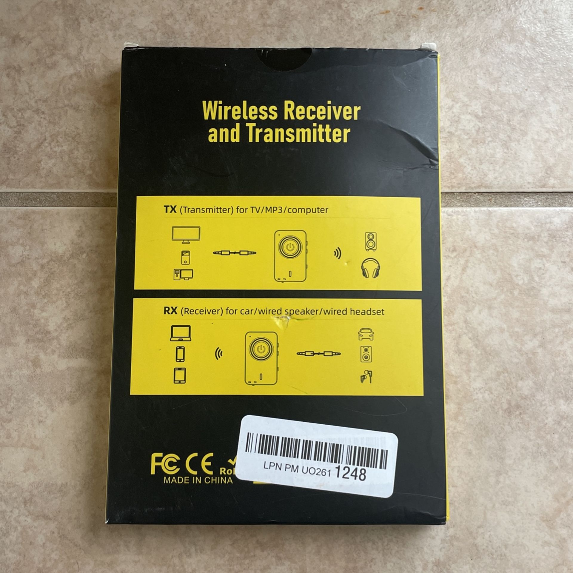 wireless receiver and transmitter