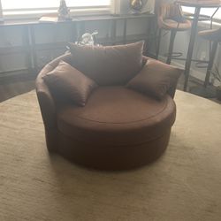 Extra Wide Rotating Couch