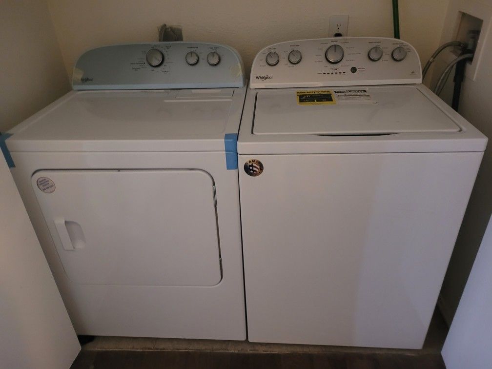 Whirlpool Washer and Dryer