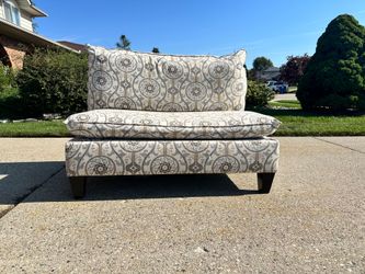Armless Loveseat
