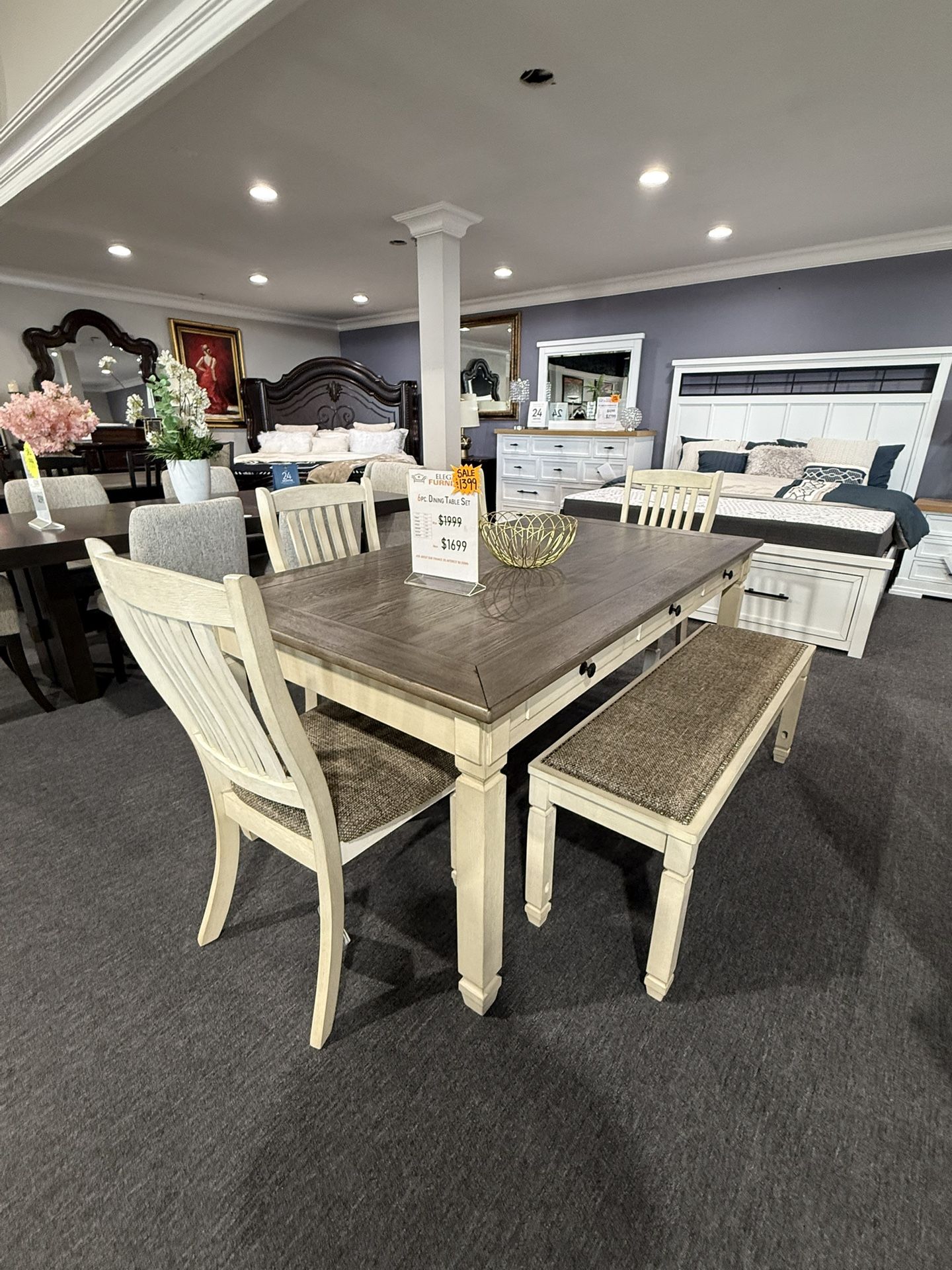 6 Pc Dining Table