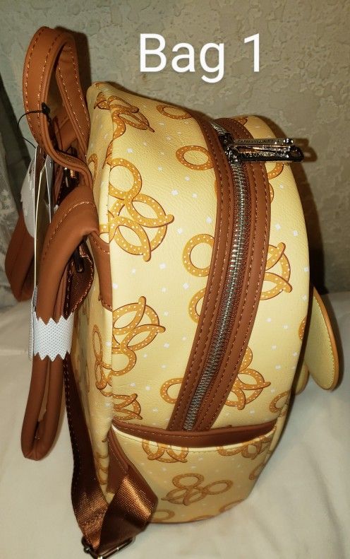 Loungefly Scented Mickey Mouse Pretzel Backpack