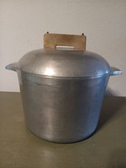 Vtg Wagnerware Magnalite 8 Qt. Stock Pot