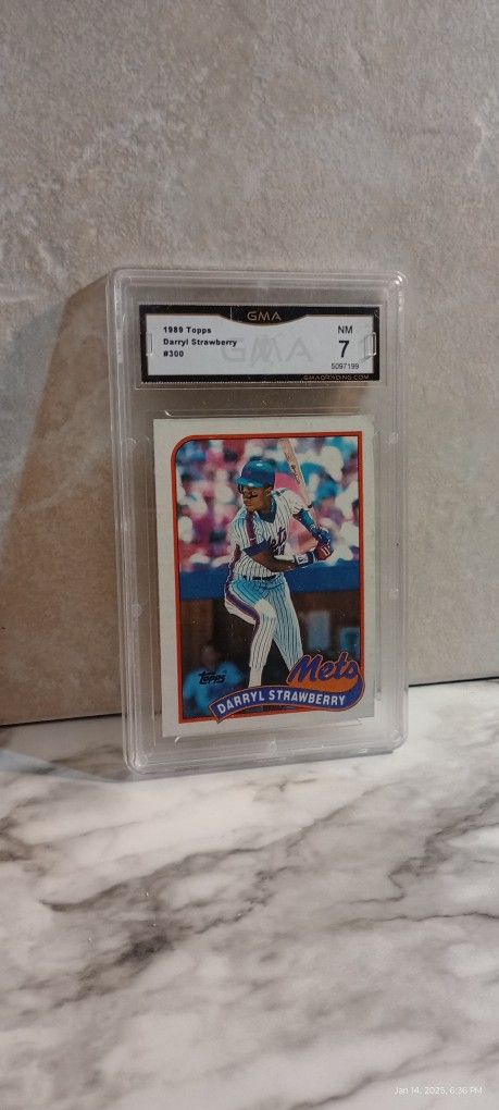 Darryl Strawberry '89 Topps Slab