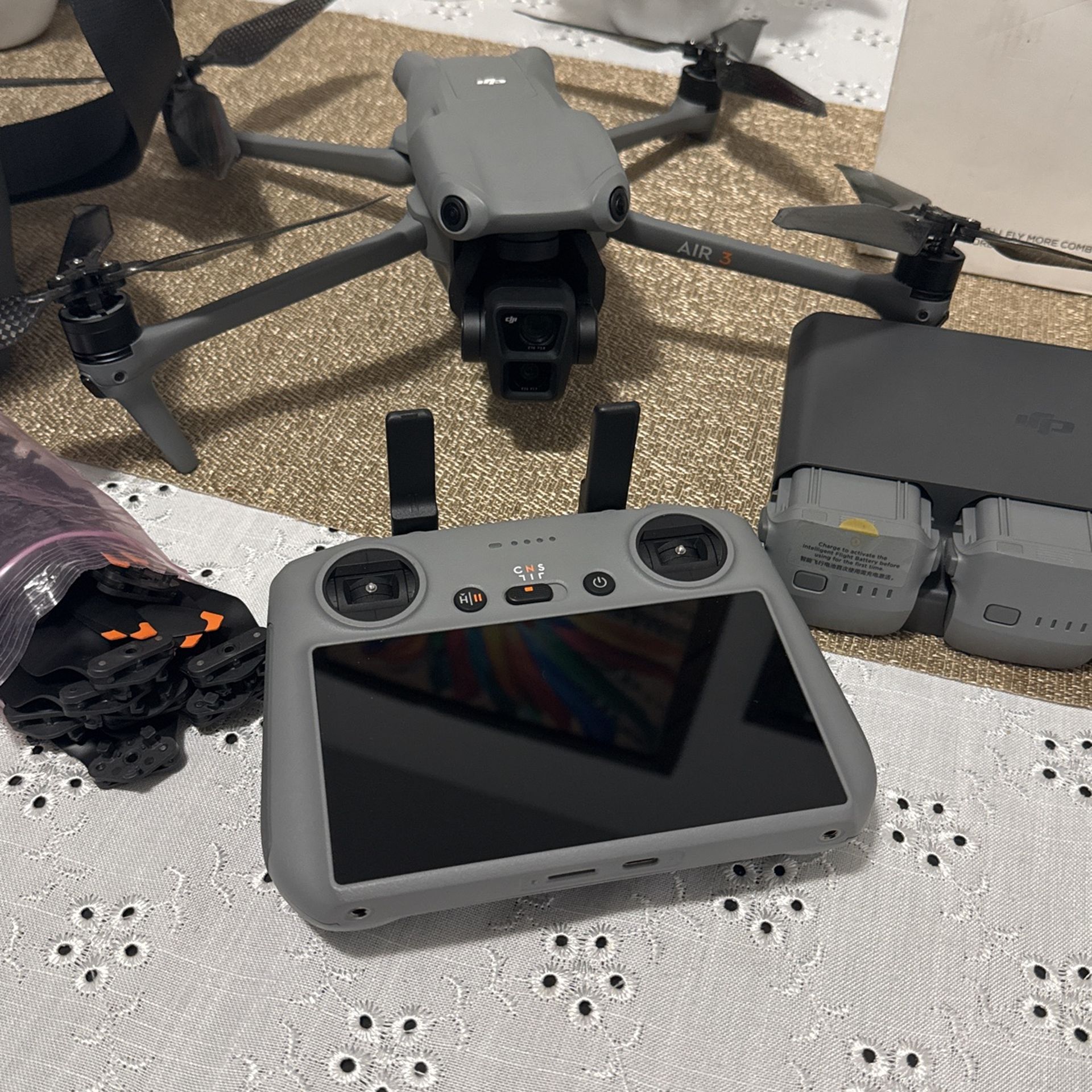 Dji Air 3 Drone With Fly More Combo DJI RC 2