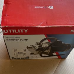 1HP lawn pump booster irrigation 