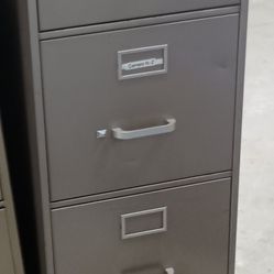 Steel Case File Cabinet 