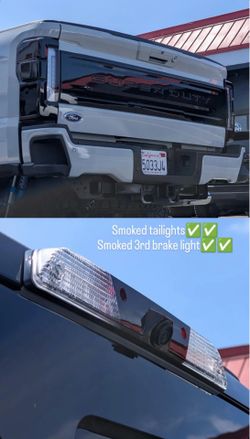 Message for quotes ✔️ Smoked Tailights & Brake Light !!